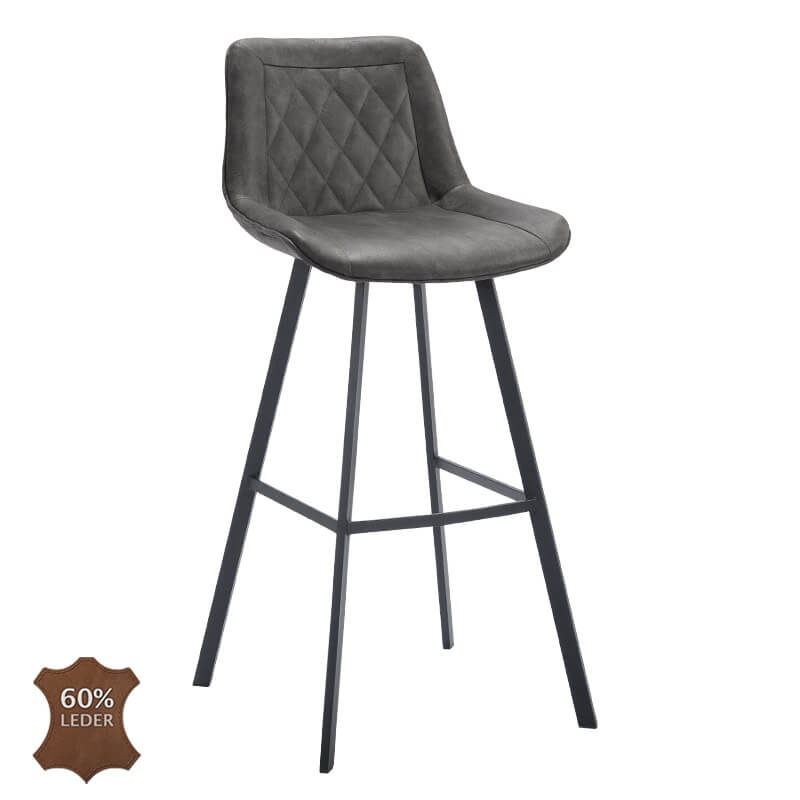 Chaise De Bar Joris Graphite
