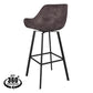 Chaise De Bar Rene Anthracite