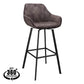 Chaise De Bar Rene Anthracite