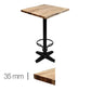 Table Haute HORECA Acacia 75×75Cm