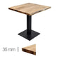 Table HORECA Acacia 75×75cm