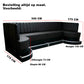 Banquette American Up Noir