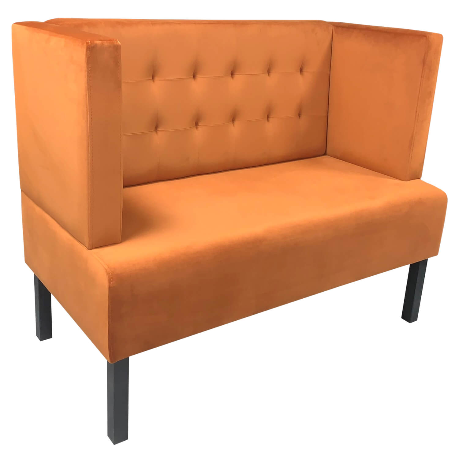 Banquette De Café Queen Vintage Cognac