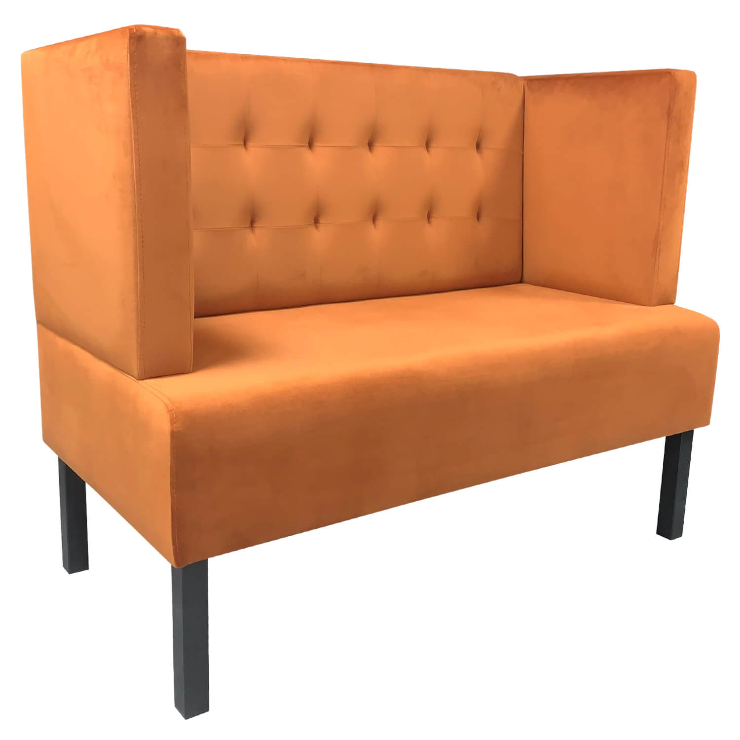 Banquette De Café Queen Vintage Cognac