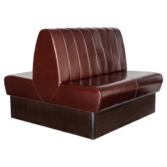 Banquette De Café Safran Double Brun