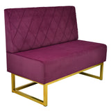 Troje Purple Samtbank