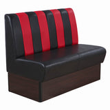 Banquette De Café Safran Noir Rouge