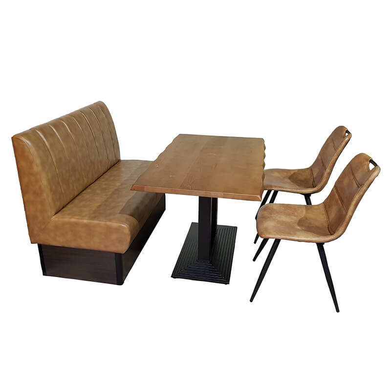 Vintage Safran Coffee Bench Ary Cognac