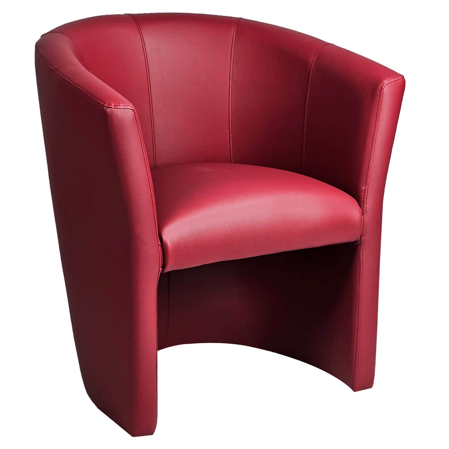 Fauteuil Prag Bordeaux