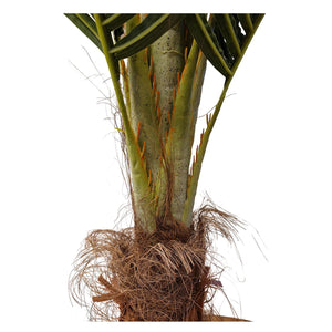 Green/brown Hawaii coffee artificial palm 220 cm