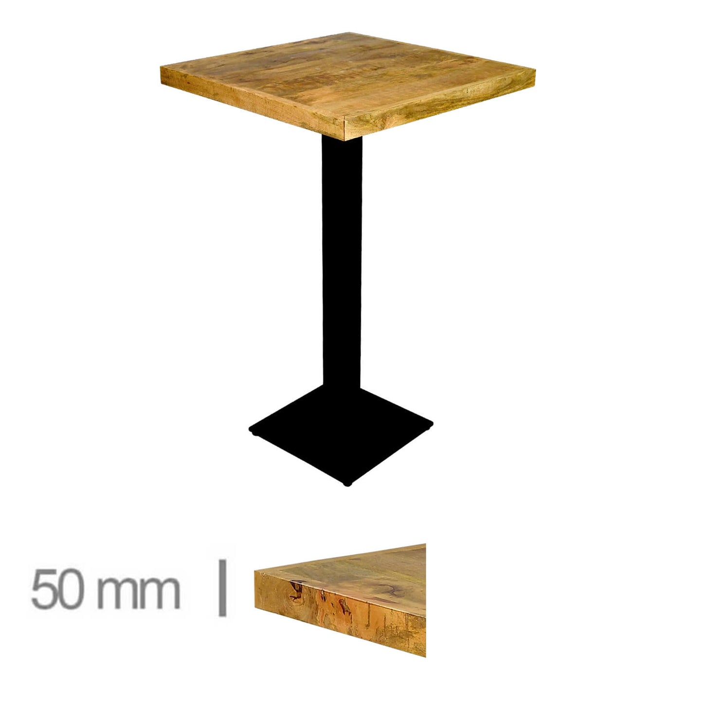 Table Haute Mango 60×60Cm