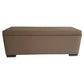 Pouf Rectangulaire Taupe