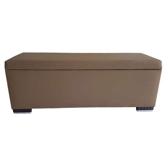 Pouf Rectangulaire Taupe