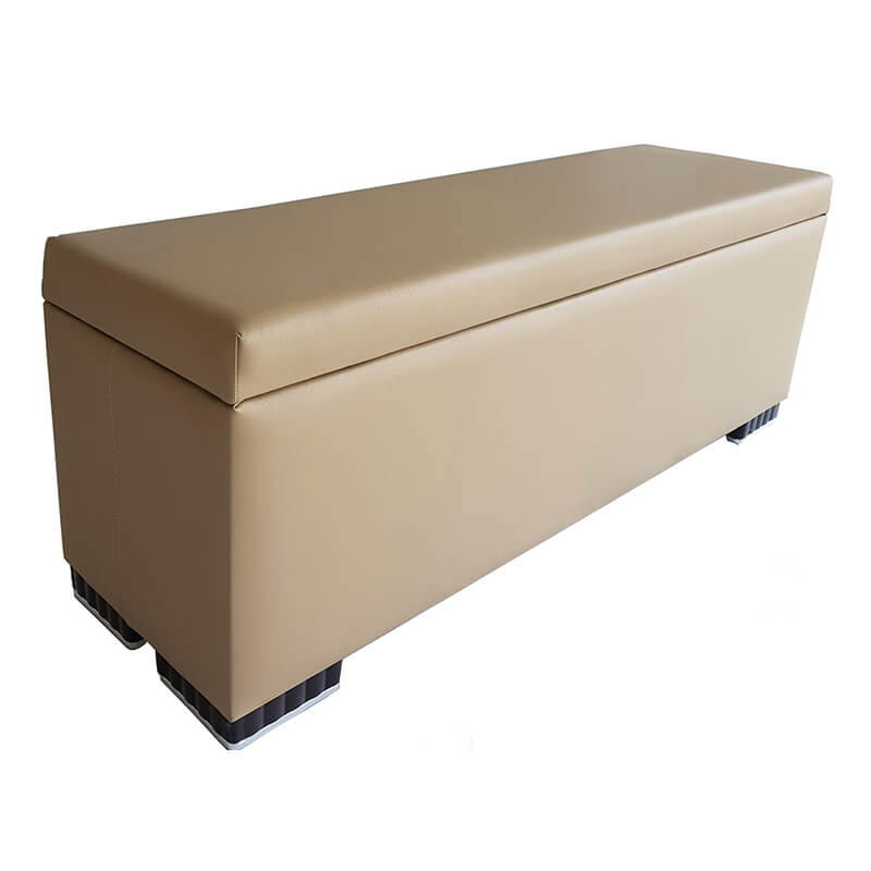 Pouf Rectangulaire Taupe