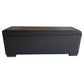 Pouf Rectangulaire Noir