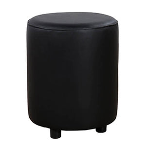 Pouf Rond Noir