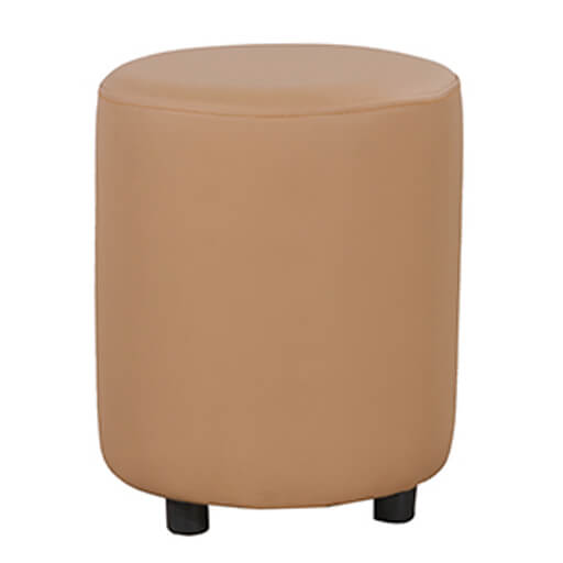 Pouf Rond Taupe