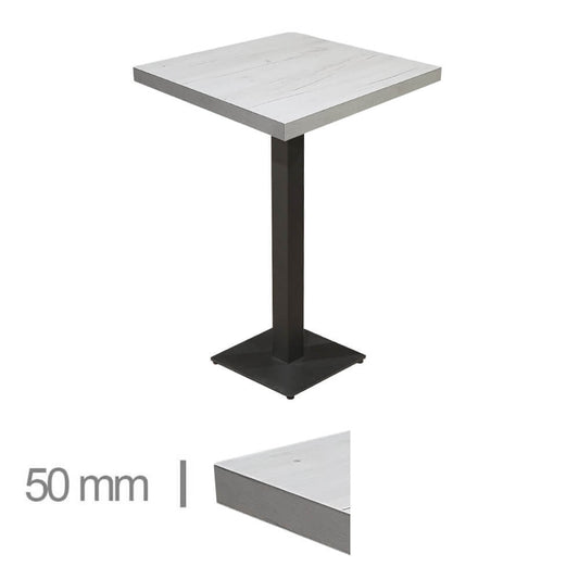 Table Haute De Café Dublin K1 60×60 Hauteur 113