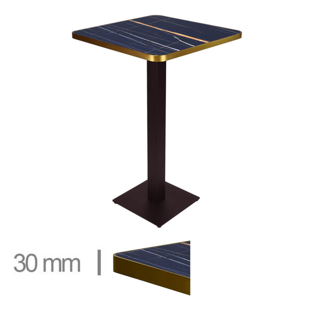 Tabella di haute oreca ambra 70 × 70 cm