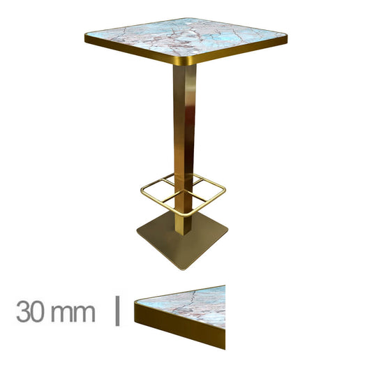 Table Haute HORECA Nacré 60×60cm