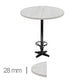 Table Haute Madrid 60cm