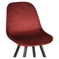 Chaise Cara Bordeaux