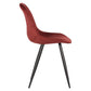 Chaise Cara Bordeaux