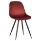 Chaise Cara Bordeaux