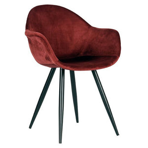 Chaise Fiona Bordeaux