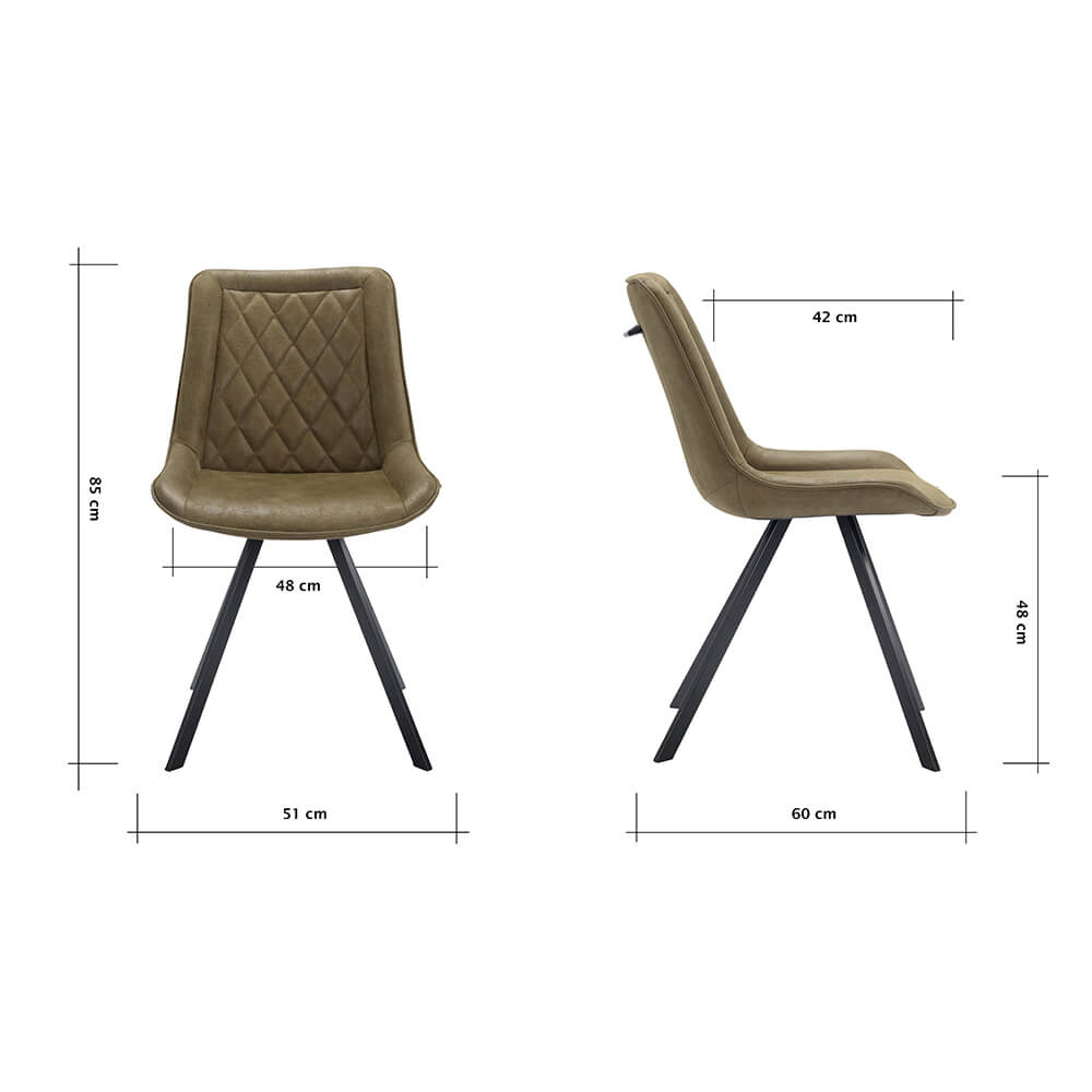 Chaise Joris Moss