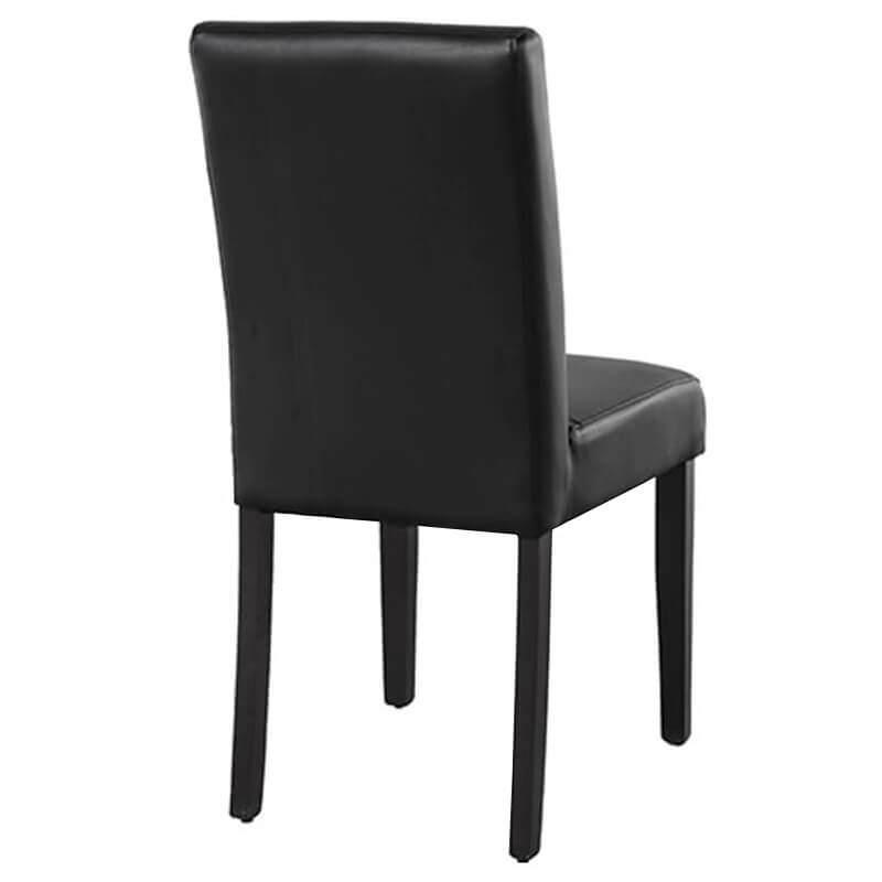 Sedia nera Mabel