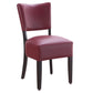 Chaise Megan Bordeaux