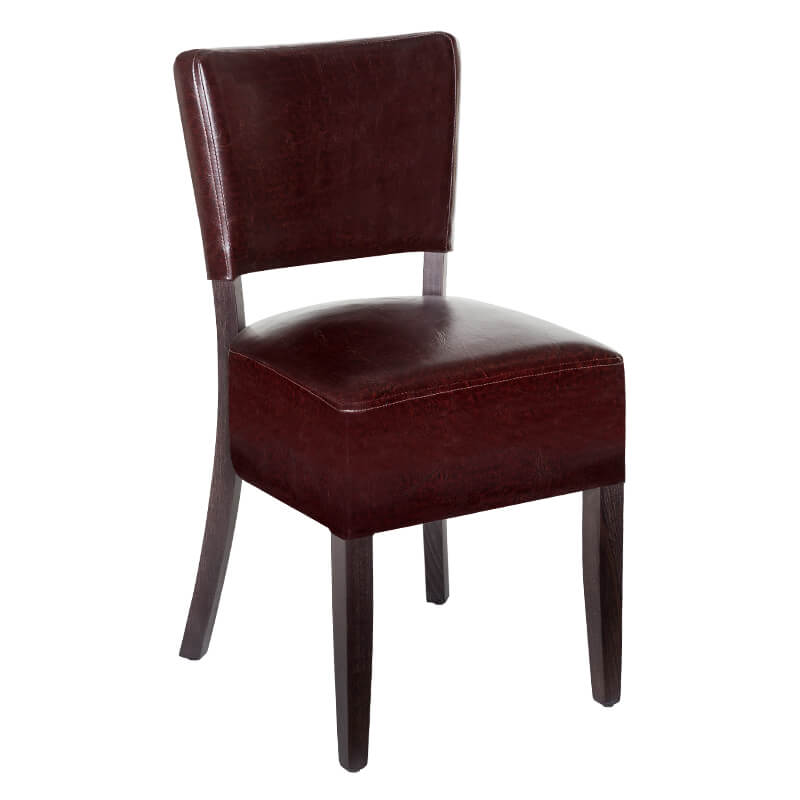 Chaise Tara Bordeaux