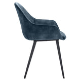 Chaise Tera Bleue Pétrole