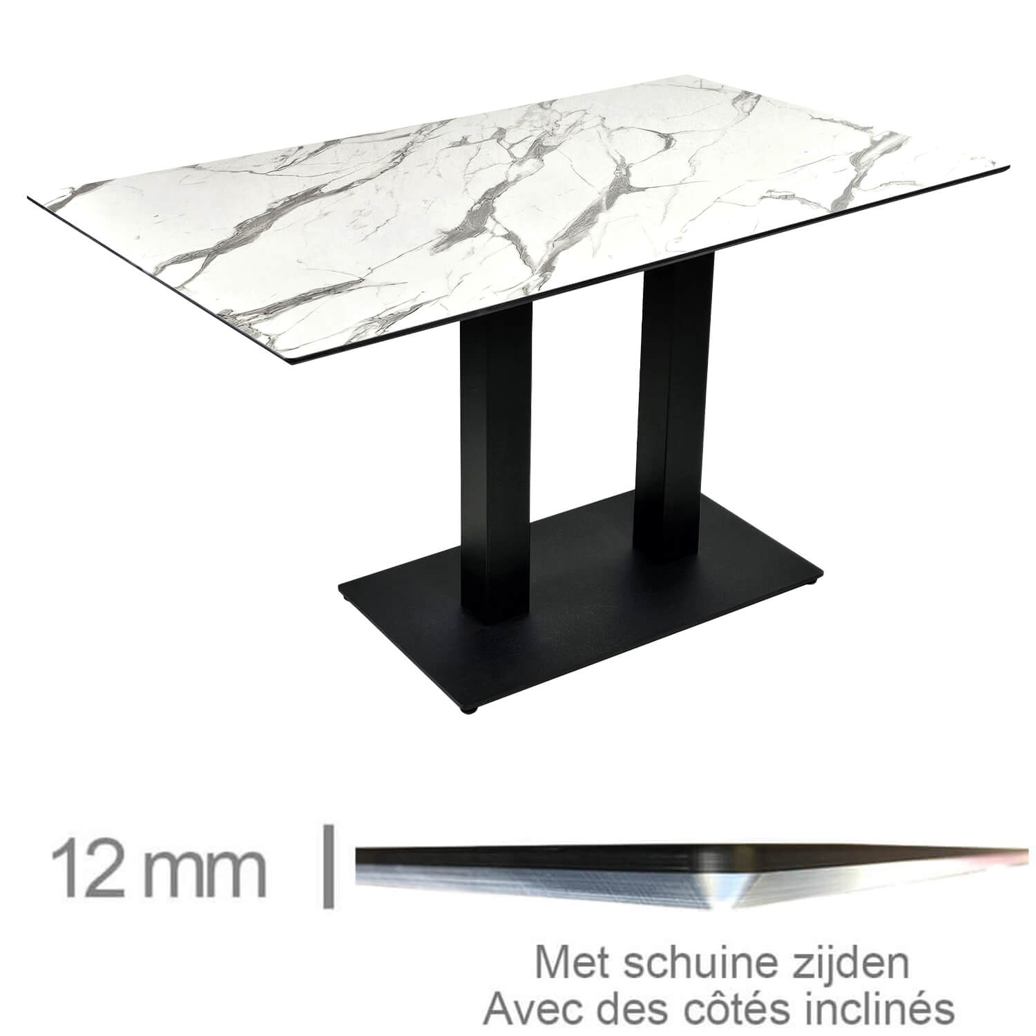 Kompaktes Tageslicht Brillant 69 × 120 cm Tisch