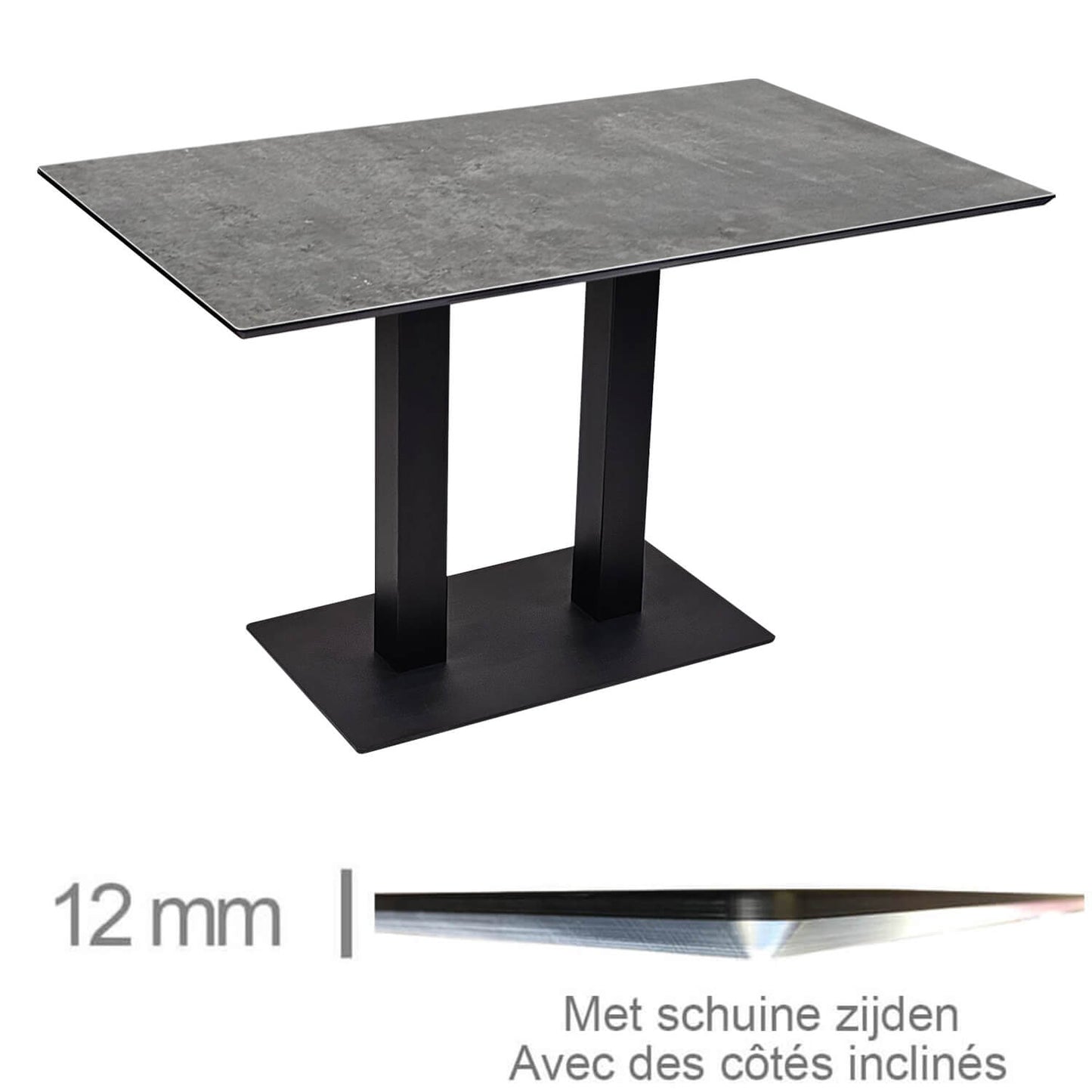 Table DUBLIN Fossil 69×120Cm