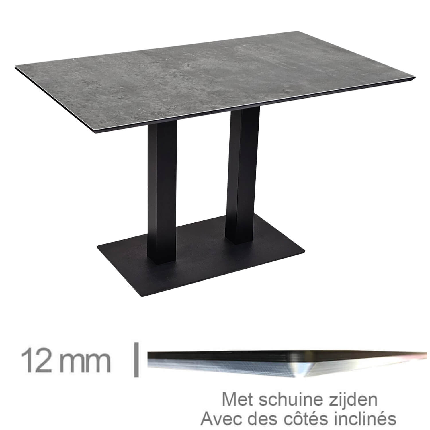 Tabella di Dublino Fossil 69 × 120 cm