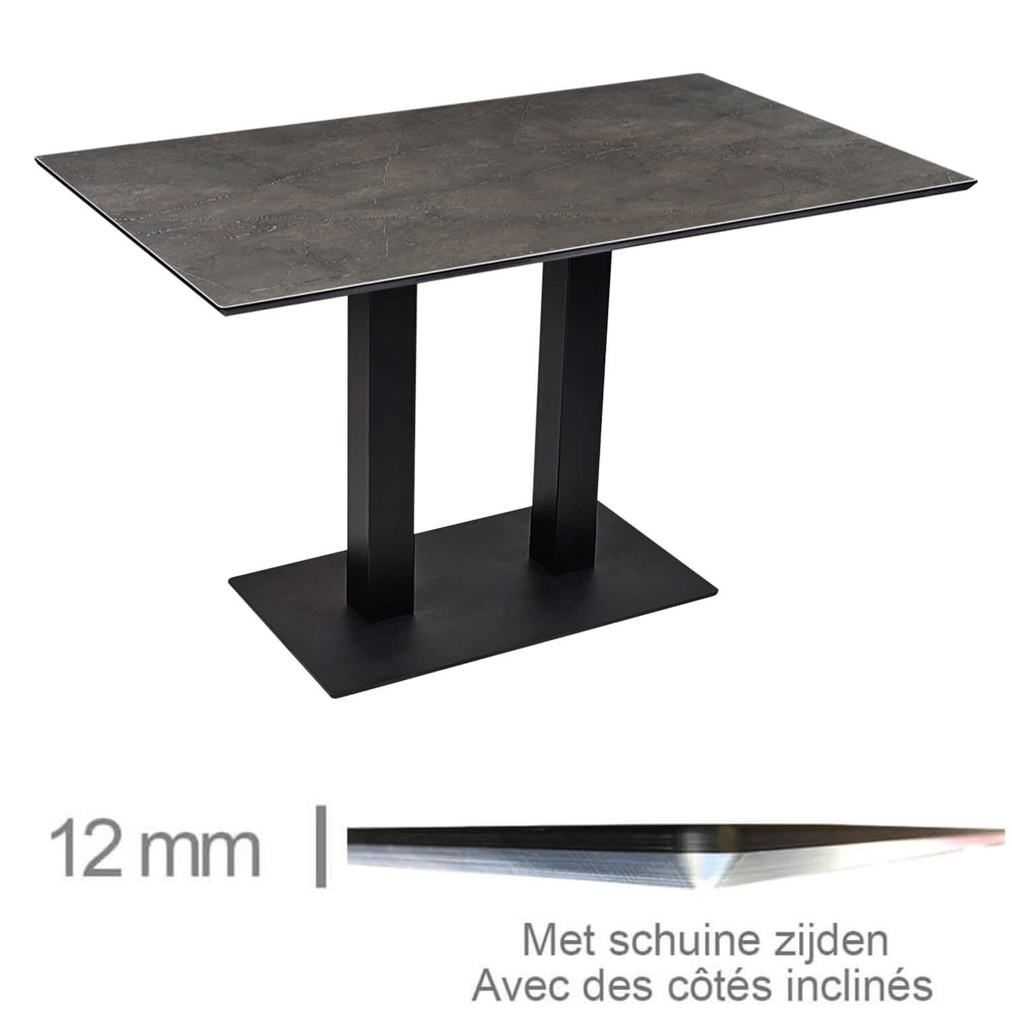 Table De Café Compact Grey Caspio 69×120