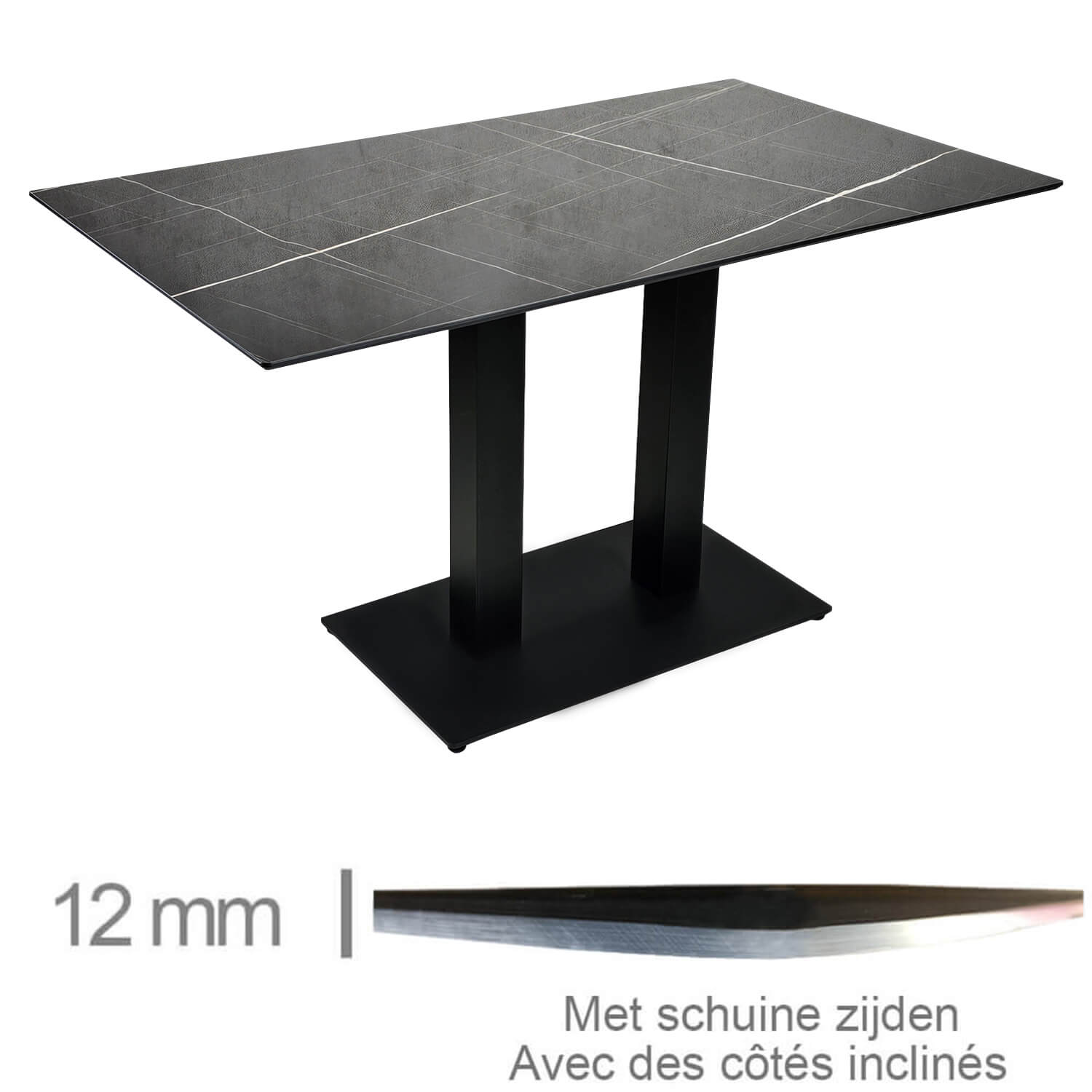 Kompakttisch Palazzo 69 × 120 cm