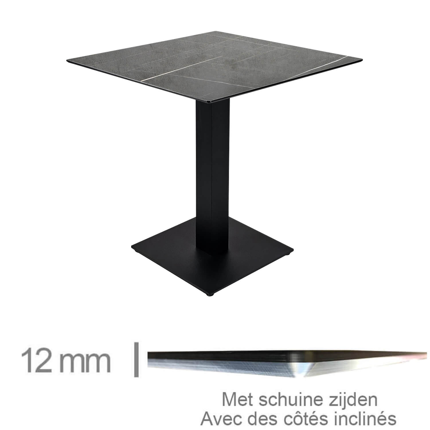 Kompakttisch Palazzo 69 × 69 cm