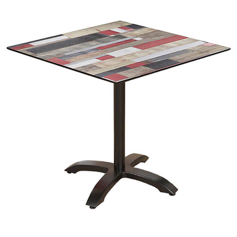 Table Pliable Compact Reddenwood 69×69Cm