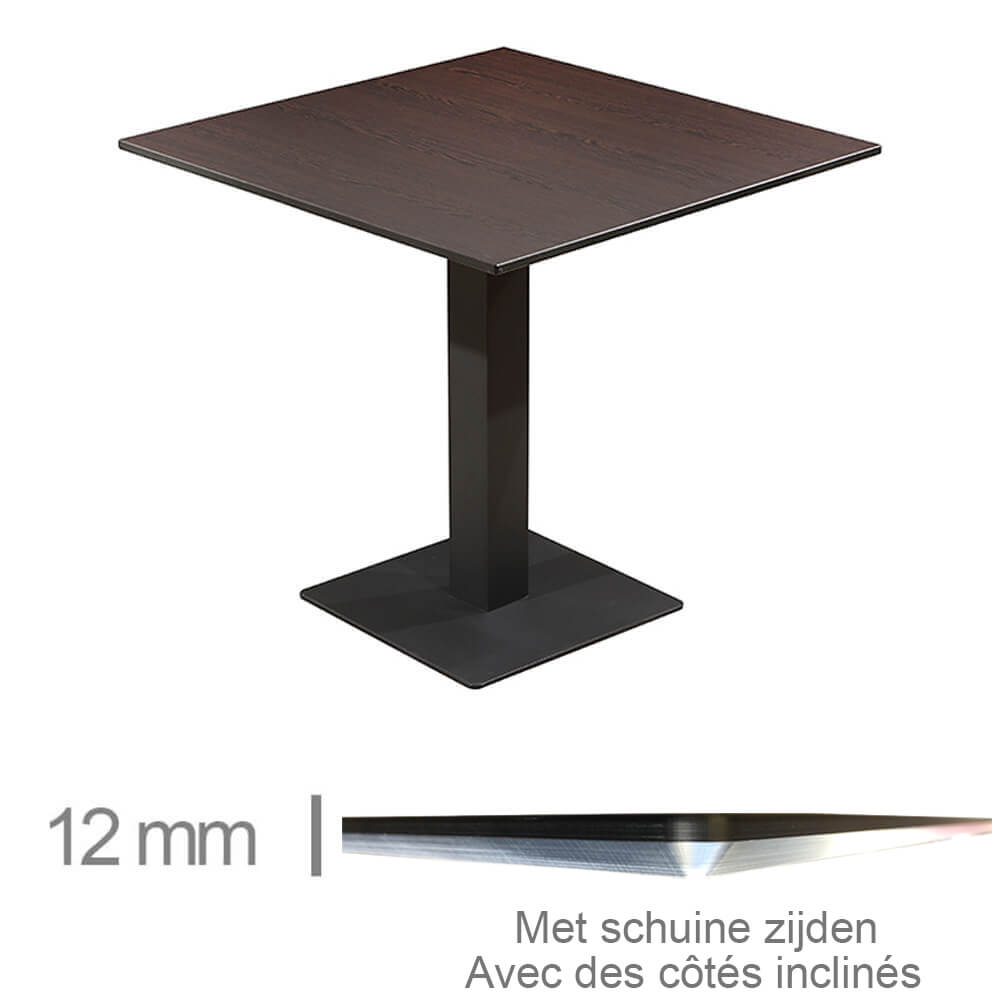Kompaktes WEGE 69 × 69 cm Tabelle