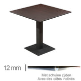 Kompaktes WEGE 69 × 69 cm Tabelle