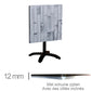 Table Pliable Compact Block 69×69Cm