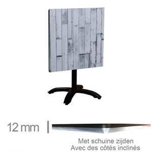 Faltbare Blocktabelle 69 × 69 cm