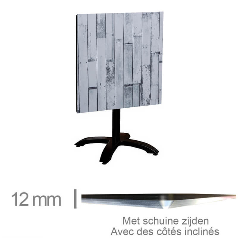 Kompaktblock faltbare Tabelle 69 × 69 cm
