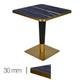 Table ORECA Ambre 60×60Cm