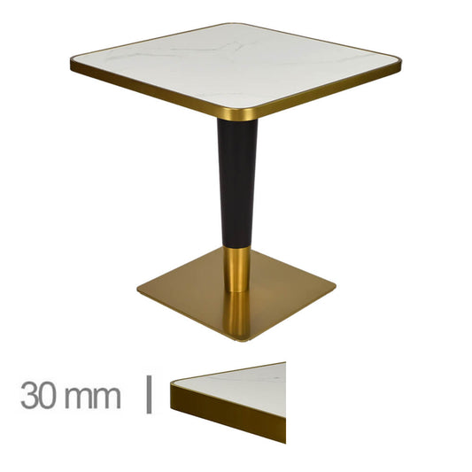 Table ORECA Blanc 60×60Cm