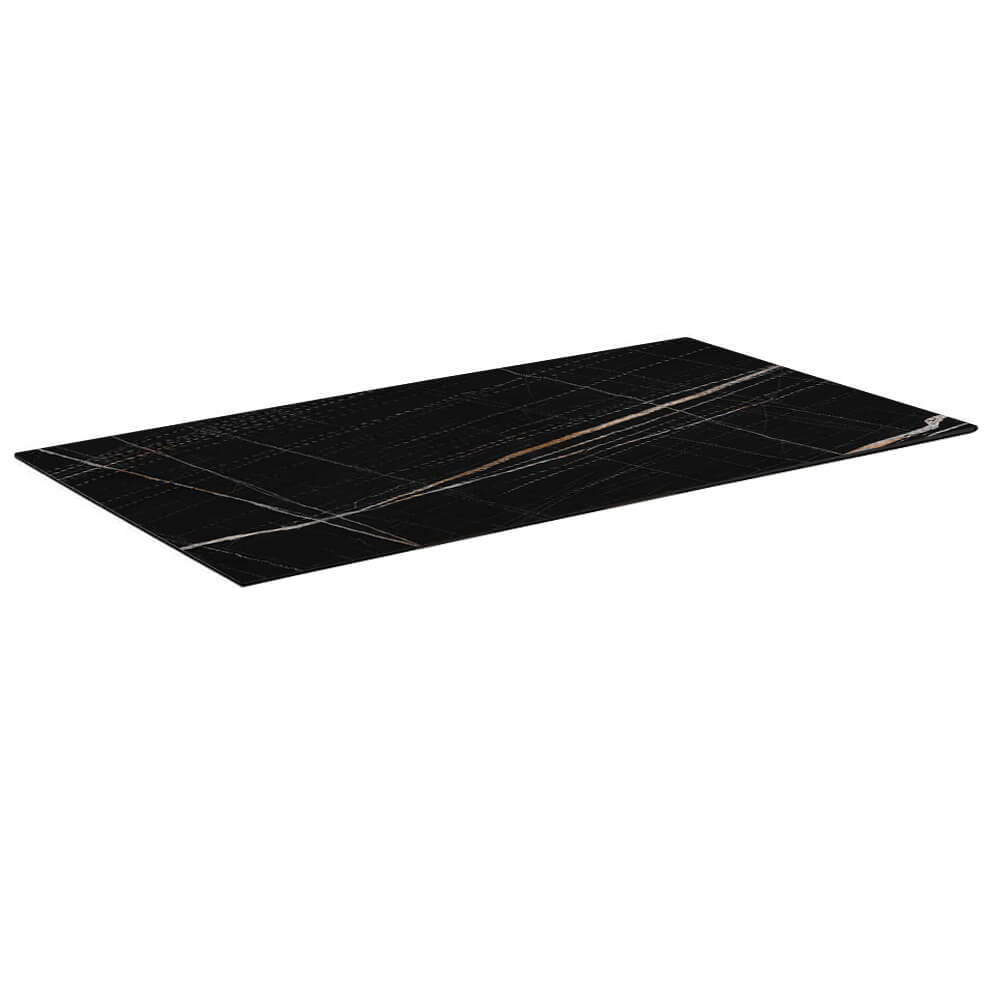 Plateau De Table COMPACT Sahara Noir 69x120cm