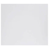 Compact white foldable table 69 × 69cm
